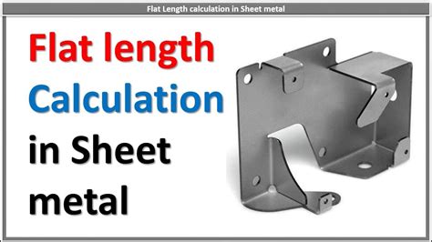 flatten metal sheet|sheet metal flat calculator.